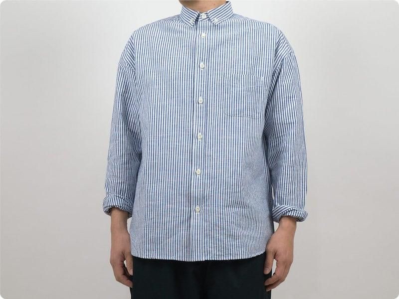 maillot sunset relax B.D. shirts BLUE STRIPE