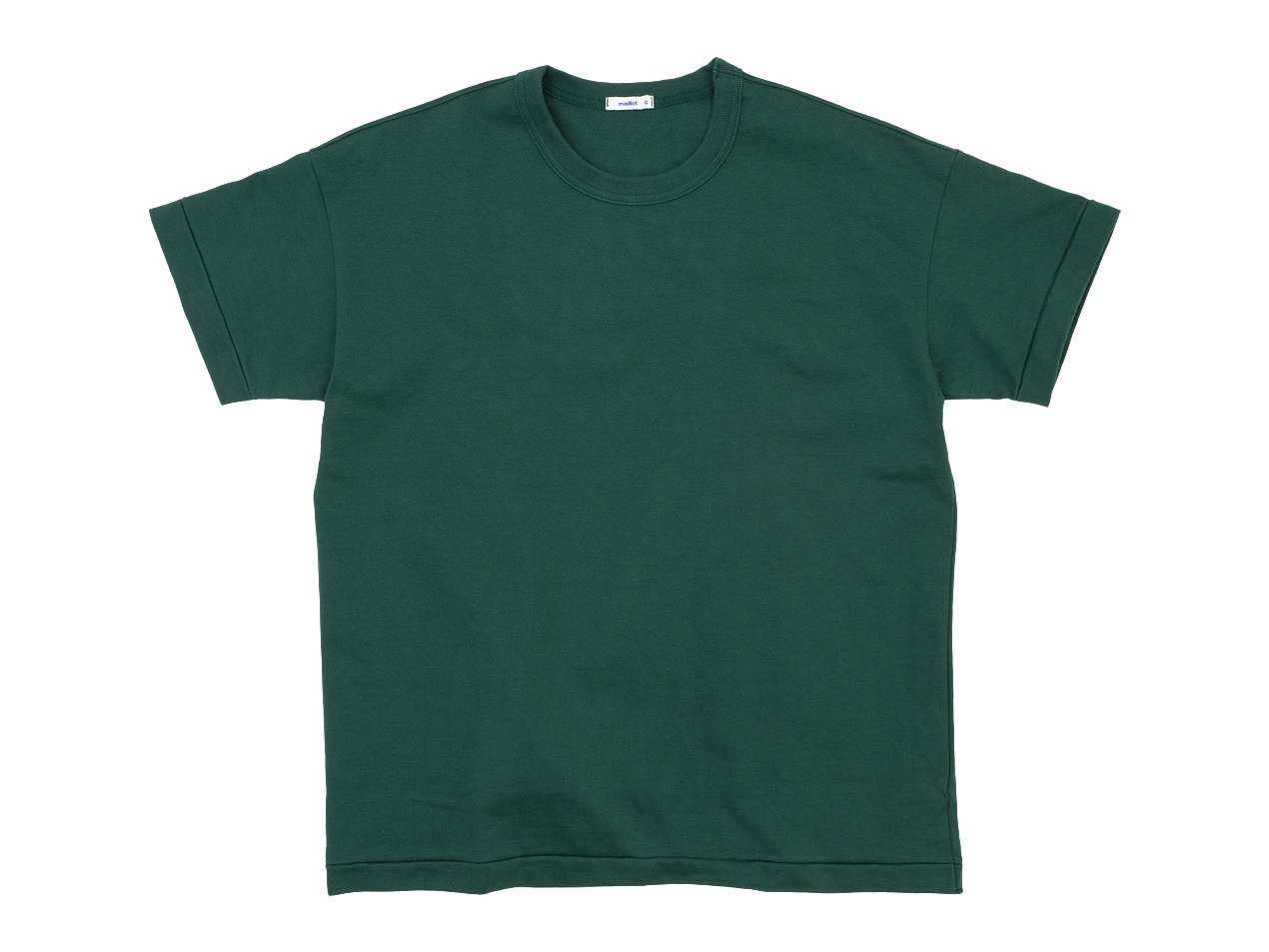 maillot super heavy cotton relax Tee GREEN