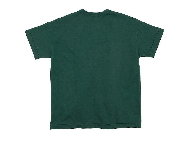 maillot super heavy cotton relax Tee GREEN