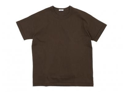 maillot super heavy cotton relax Tee BROWN
