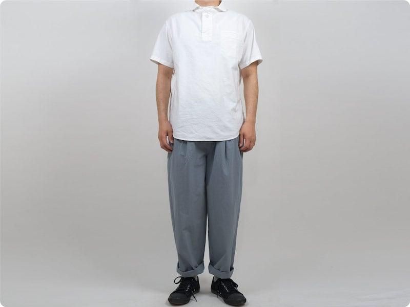 maillot mature rub cotton easy pants LIGHT GRAY