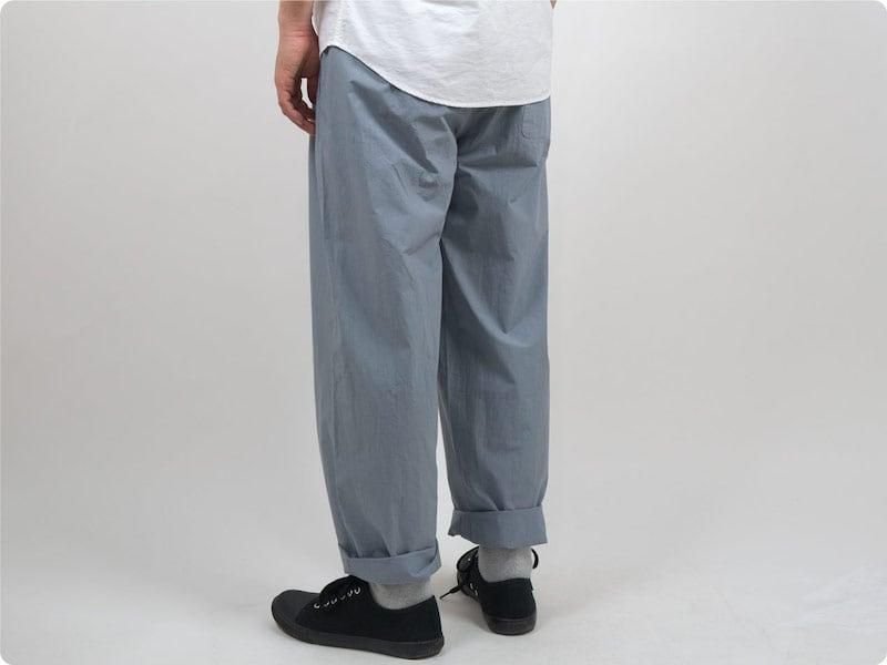 maillot mature rub cotton easy pants LIGHT GRAY