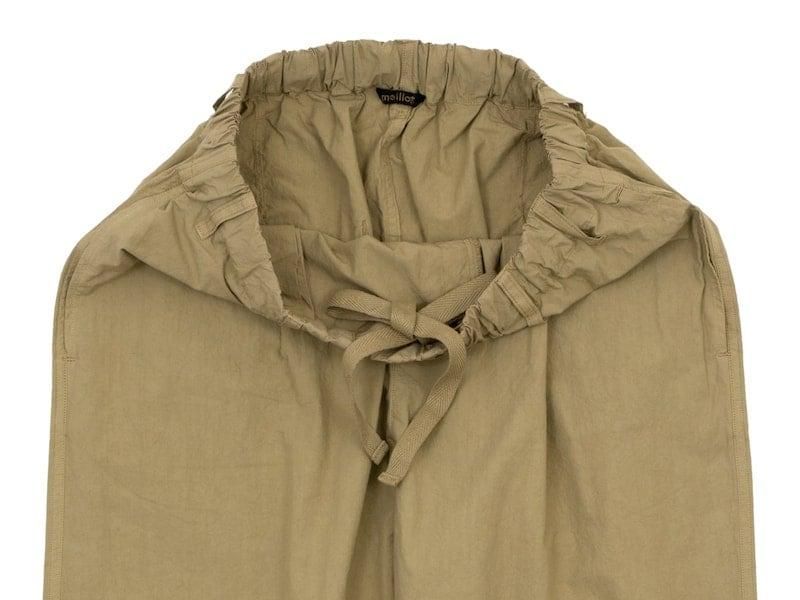 maillot mature rub cotton easy pants BEIGE
