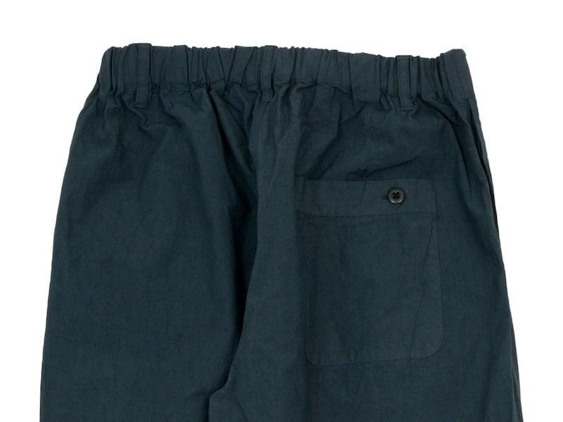 maillot mature rub cotton easy pants INK BLACK