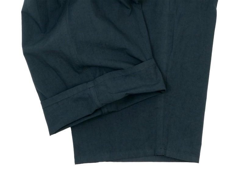 maillot mature rub cotton easy pants INK BLACK