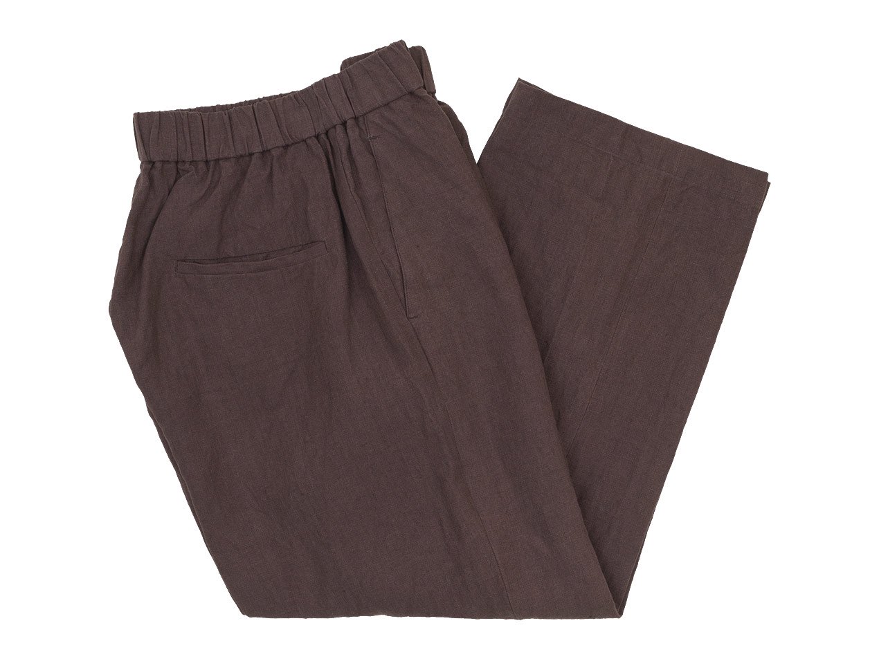 TOUJOURS Easy Trousers 42PLUM 【KM32MP02】 TOUJOURS（トゥジュー ...