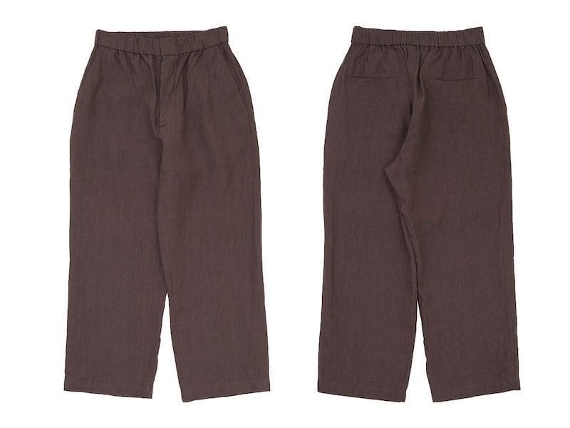 TOUJOURS Easy Trousers 42PLUM KM32MP02