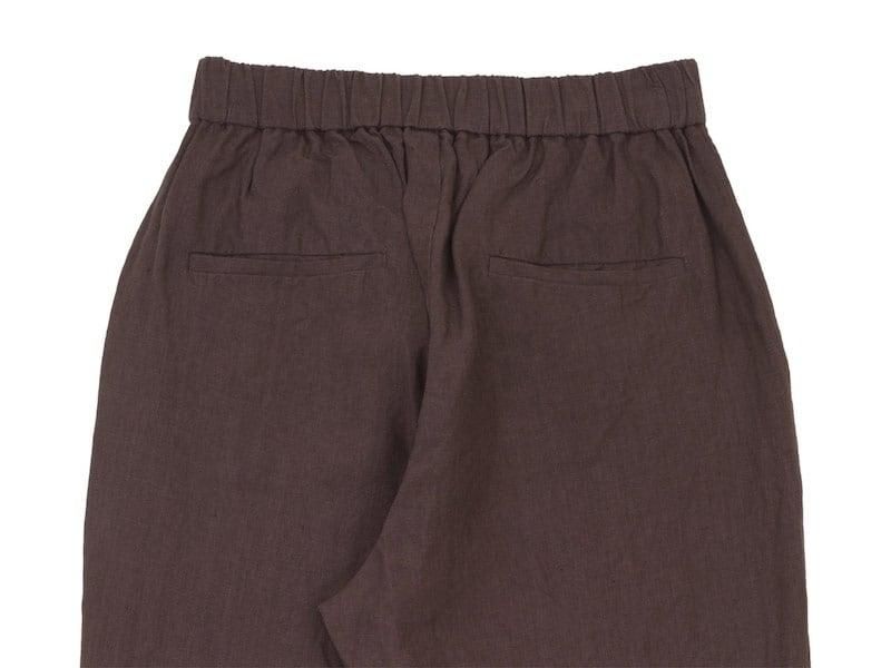TOUJOURS Easy Trousers 42PLUM KM32MP02