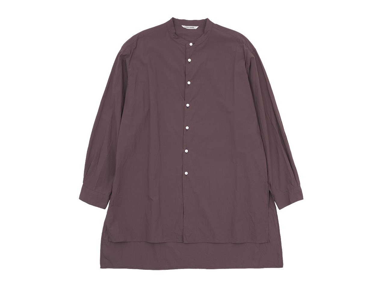 セール TOUJOURS Kurta Shirt PLUM【MM32NS01】 TOUJOURS（トゥジュー）通販・取扱い rusk（ラスク）