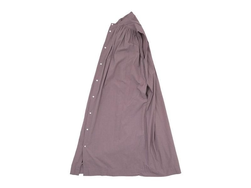 TOUJOURS Pleated Sleeveless Shirt Dress DUSTY ROSE MM32ND03