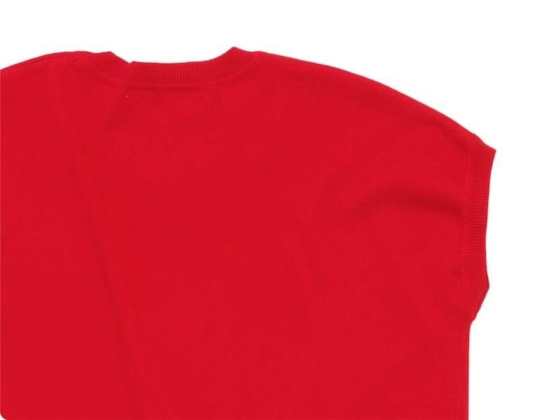 Charpentier de Vaisseau Klera Cotton Knit French Sleeve RED