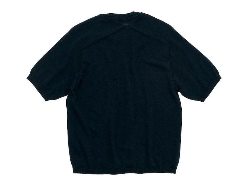 Charpentier de Vaisseau Klim Cotton Knit Short Sleeve NAVY