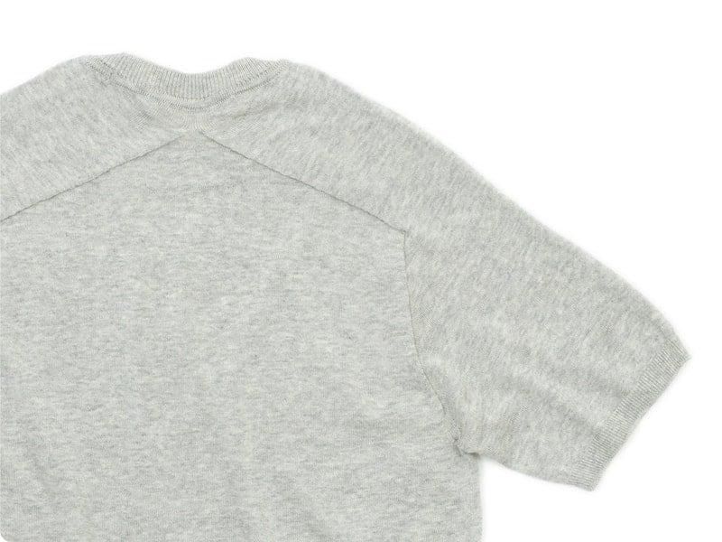 Charpentier de Vaisseau Klim Cotton Knit Short Sleeve GRAY