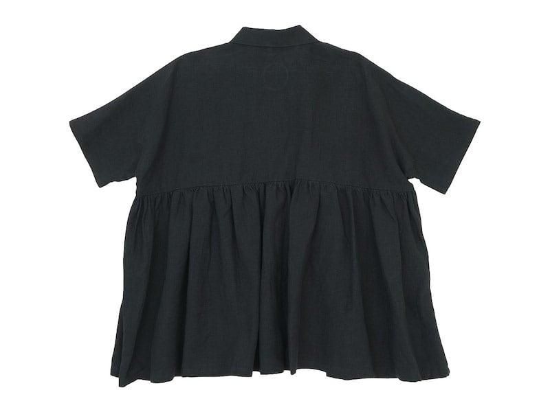 Atelier d'antan Bretonʥ֥ȥ Short Sleeve Shirts BLACK