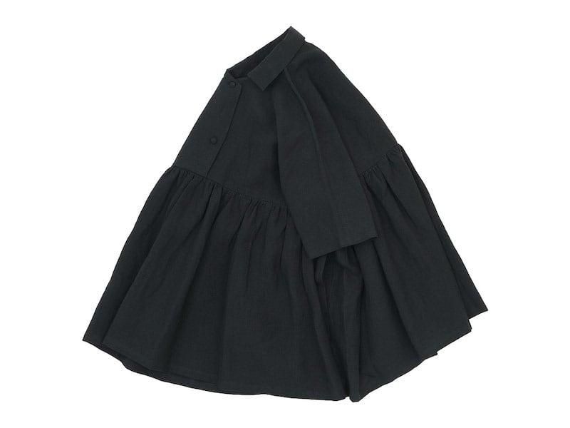 Atelier d'antan Bretonʥ֥ȥ Short Sleeve Shirts BLACK