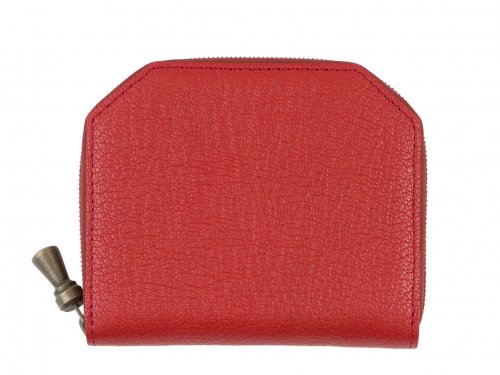 POSTALCO Kettle Zipper Wallet Thin Red
