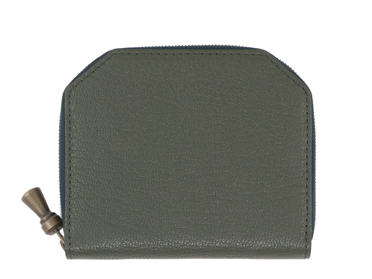 POSTALCO Kettle Zipper Wallet Thin Moss Green