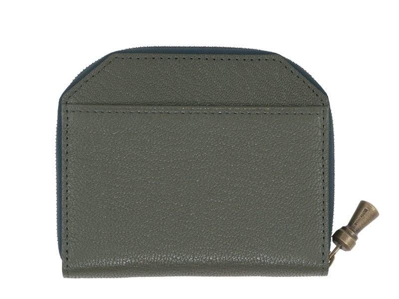 POSTALCO Kettle Zipper Wallet Thin Moss Green