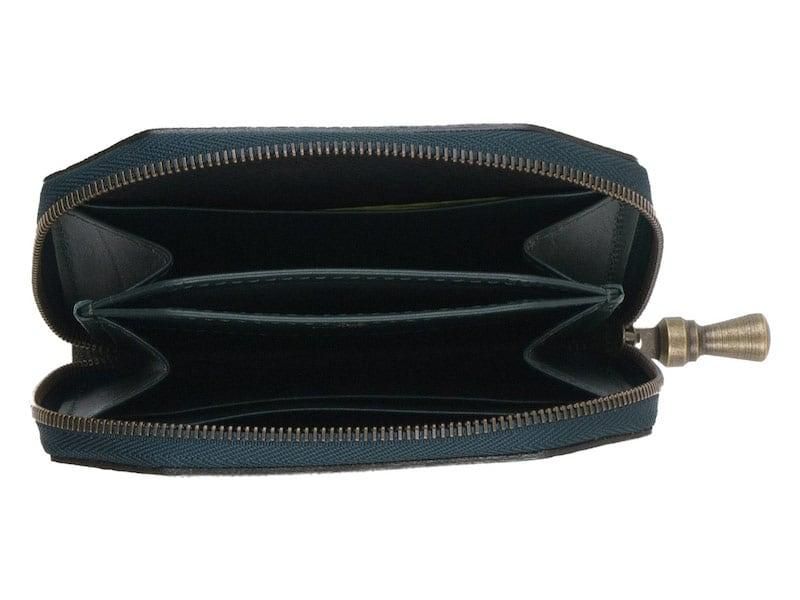 POSTALCO Kettle Zipper Wallet Thin Moss Green