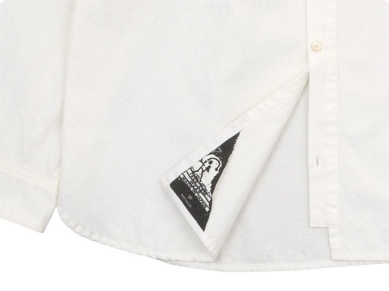 POSTALCO Free Arm Shirt 01 OFF WHITE