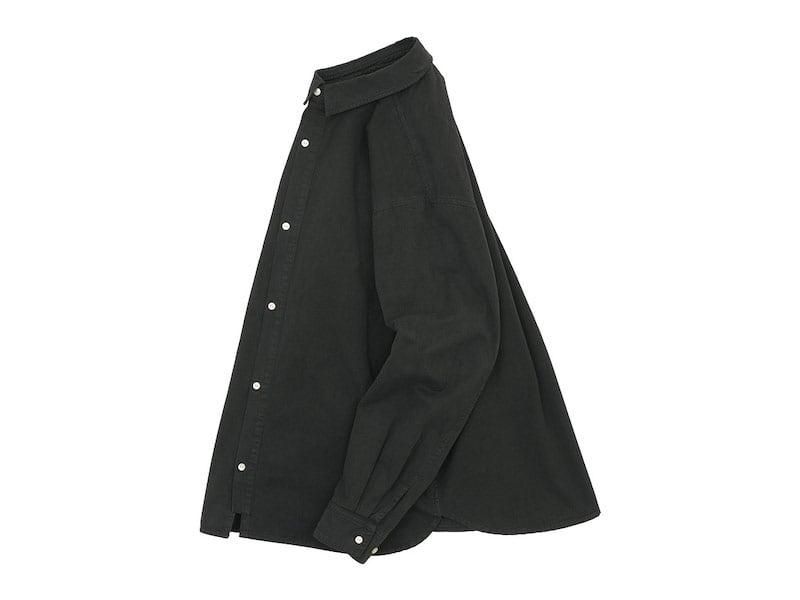 POSTALCO Free Arm Shirt 01 CHARCOAL GRAY