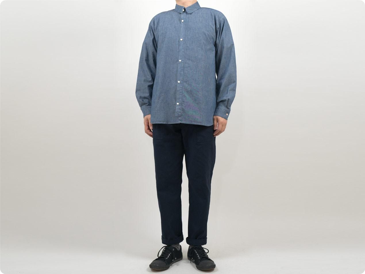 POSTALCO Free Arm Shirt 01 BLUE