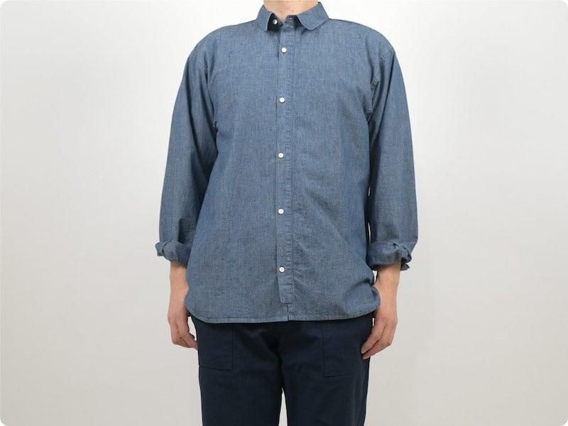 POSTALCO Free Arm Shirt 01 BLUE