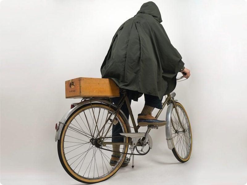 POSTALCO Rain Cape Dark Blue