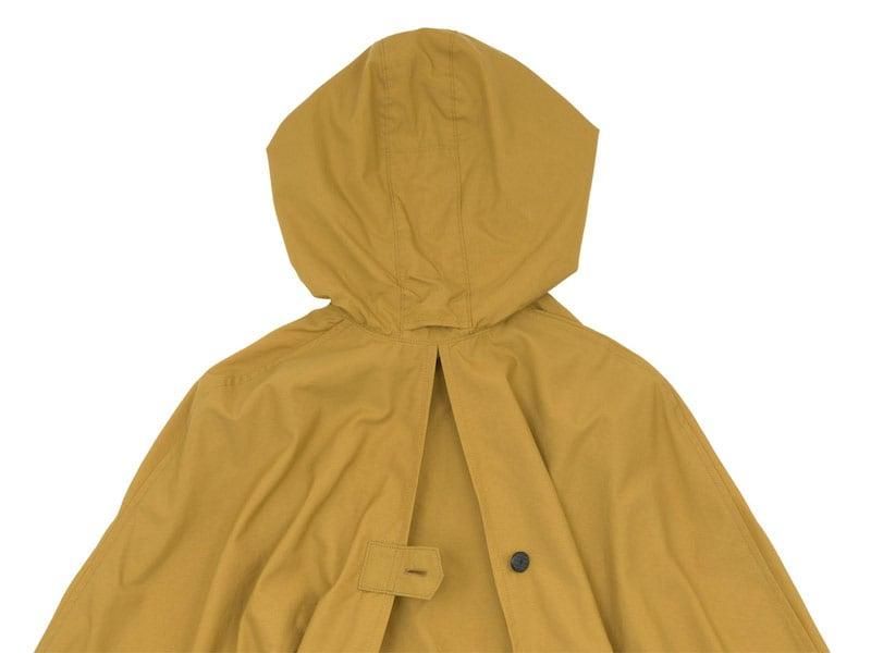 POSTALCO Rain Cape Yellow Ochre