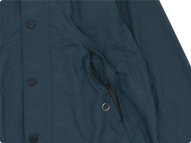 POSTALCO Free Arm Rain Jacket Dark Blue