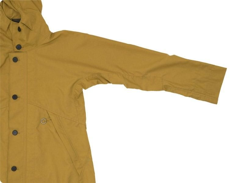 POSTALCO Free Arm Rain Jacket Yellow Ochre
