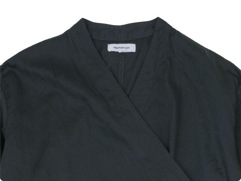 ordinary fits APRON ONEPIECE BLACK