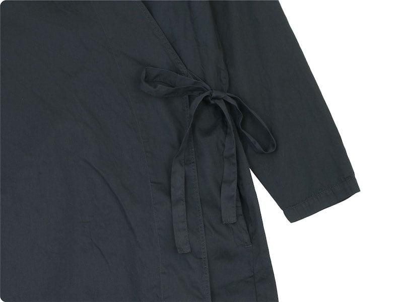 ordinary fits APRON ONEPIECE BLACK