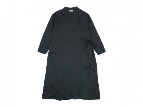 ordinary fits APRON ONEPIECE BLACK