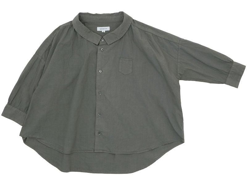 ordinary fits BARBER SHIRT GRAY