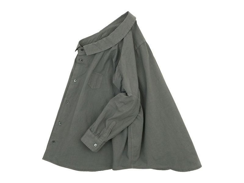ordinary fits BARBER SHIRT GRAY