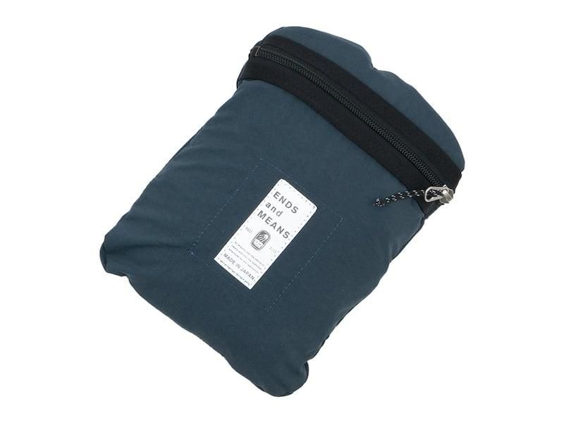 ENDS and MEANS Packable Back Pack SMOKY BLUE