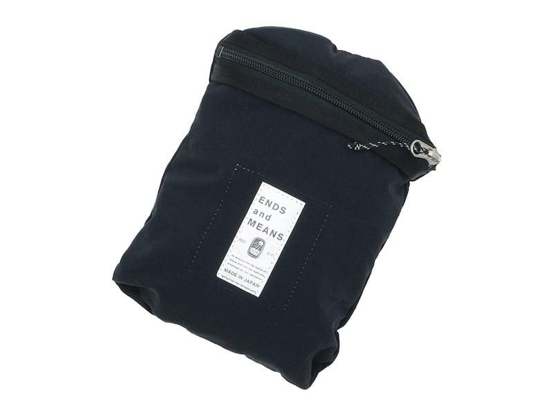 ENDS and MEANS Packable Back Pack BLACK
