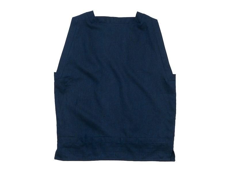 TATAMIZE SQUARE VEST NAVY