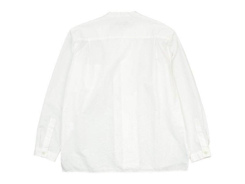 LOLO 40タイプライター スタンドカラーシャツ WHITE LOLO通販・取扱い