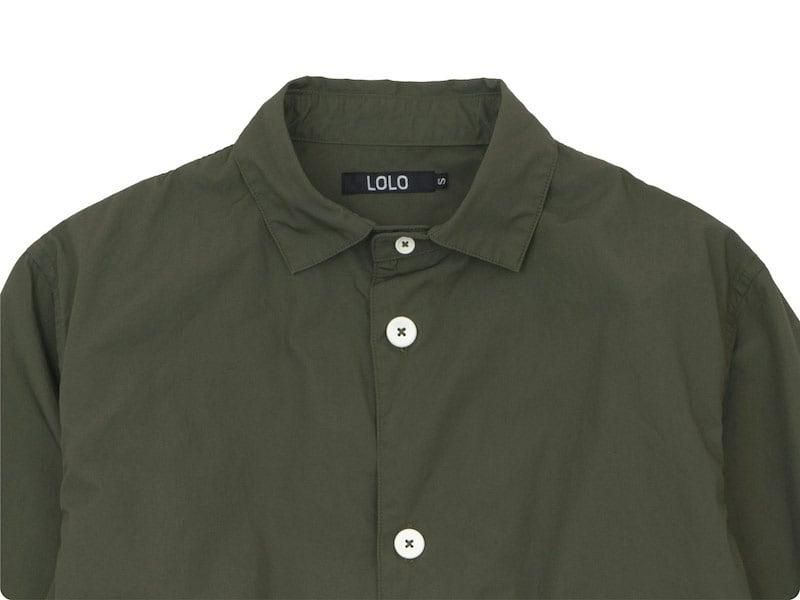 LOLO 30ウェザー シャツジャケット KHAKI LOLO通販・取扱い rusk