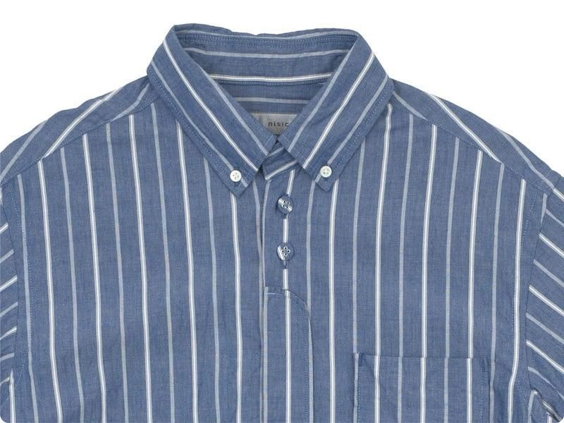nisica ܥ󥷥 Ĺµ ȥ饤 BLUE STRIPE