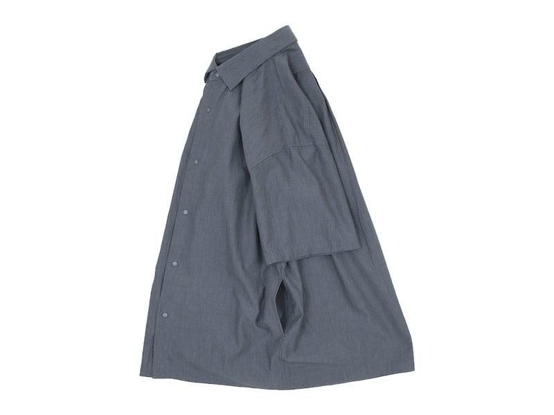YAECA եȥĥ磻ɥ Ⱦµ MEDIUM GRAY ̥󥺡