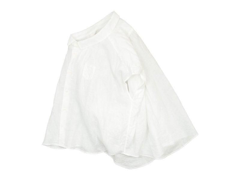 ordinary fits LINEN BARBER NO SLEEVE SHIRT OFF WHITE