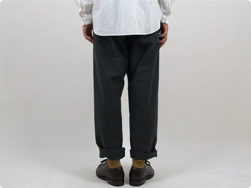 TUKI macaroni pants 34STEEL BLUE