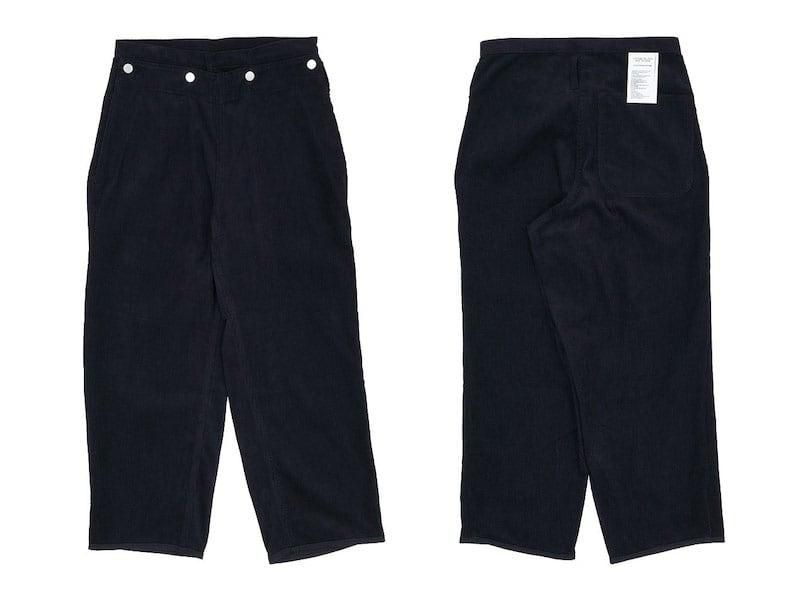 TUKI type3 corduroy 09BLACK