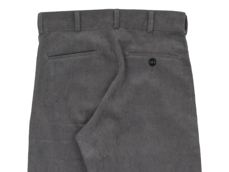 TUKI macaroni trousers corduroy 23SAGE GREEN
