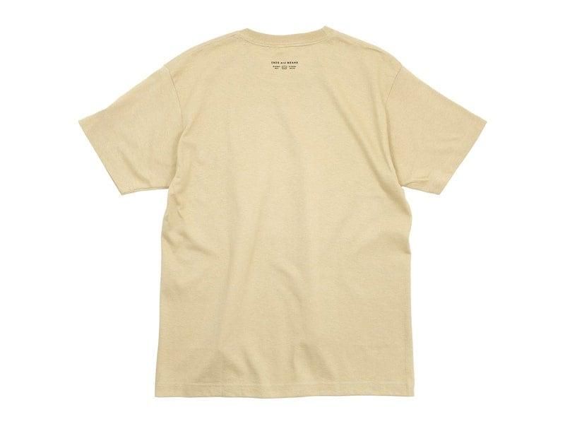  ENDS and MEANS Village Tee BEIGE