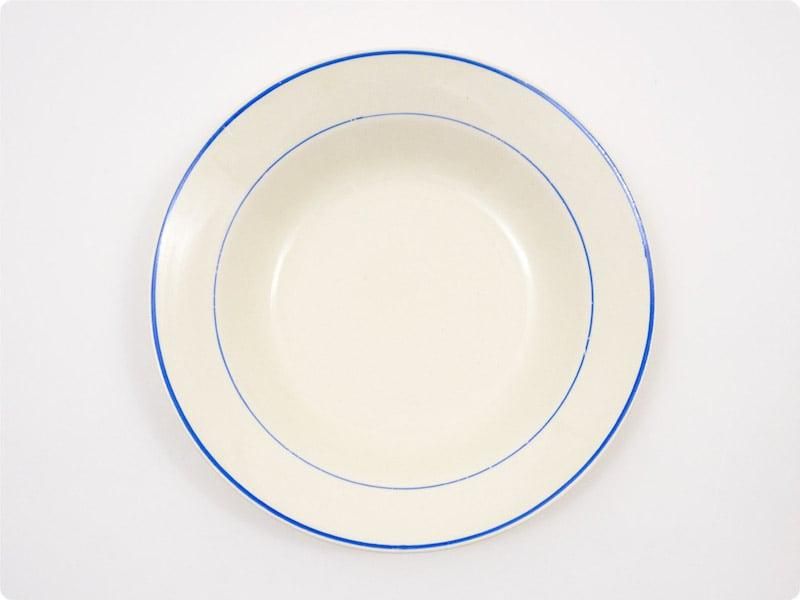 オールドアラビア　ARABIA 深皿 プレート　ブルーライン オールドアラビア ARABIA 深皿 プレート ブルーライン 食器
