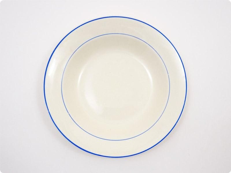 オールドアラビア　ARABIA 深皿 プレート　ブルーライン OLD ARABIA SMALL PLATE (B) | SAVEURS BROCANTE